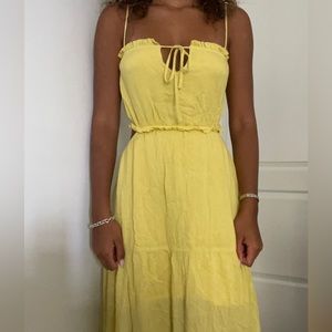 ILLA ILLA Yellow Maxi Dress
